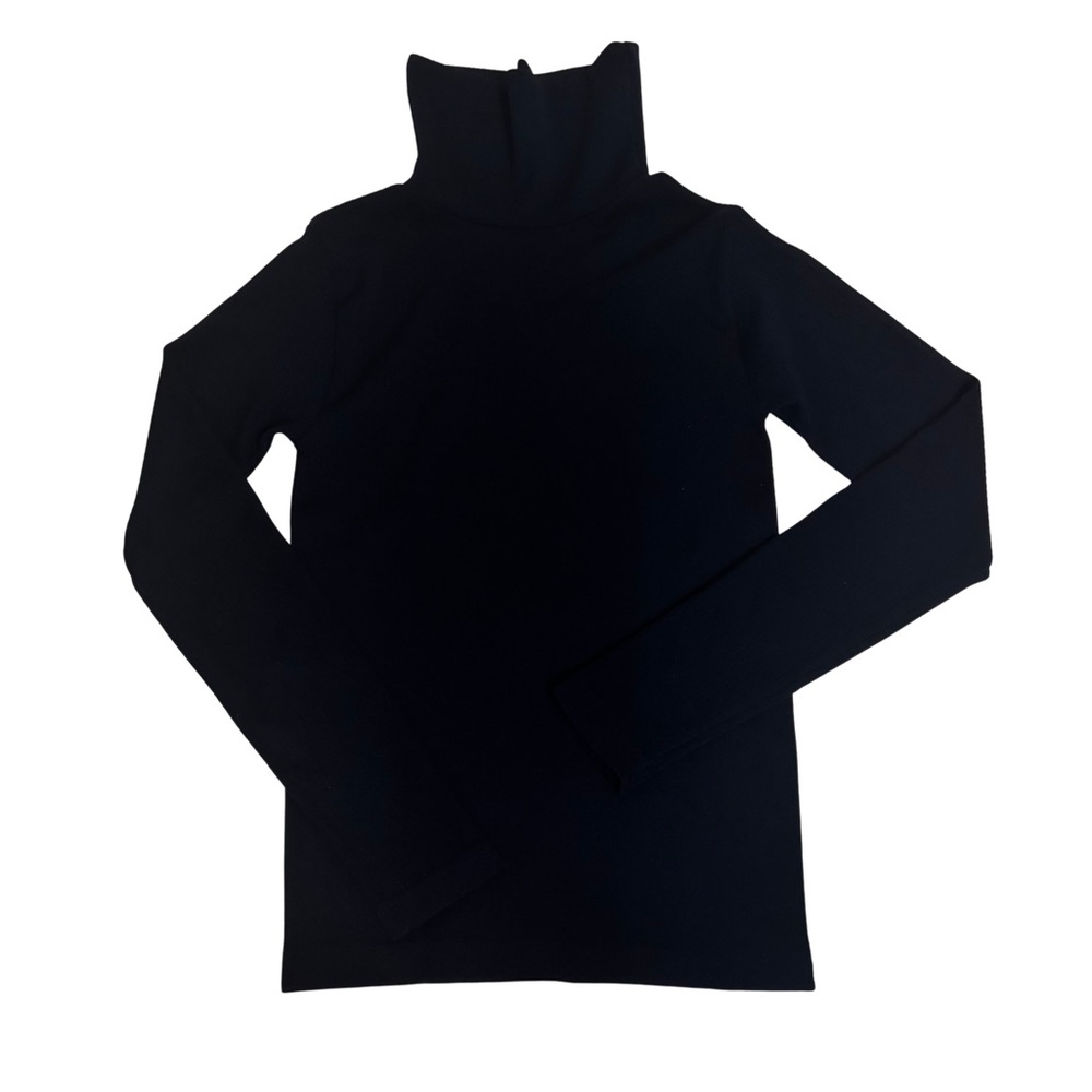 Dark navy Turtleneck Sweater.wt4007